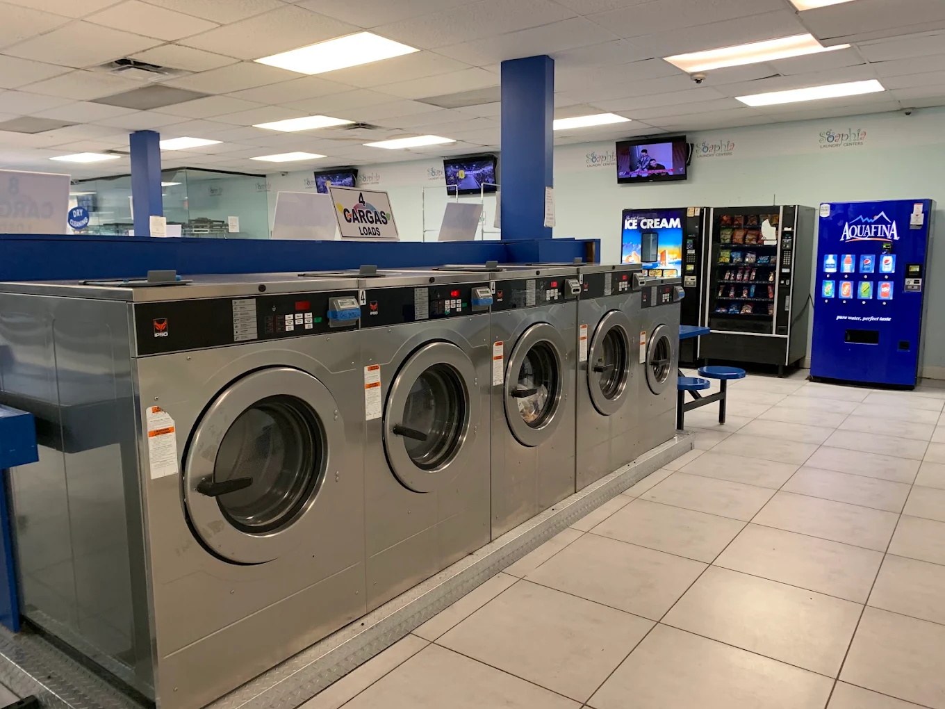 Soaphia Laundry Center storefront